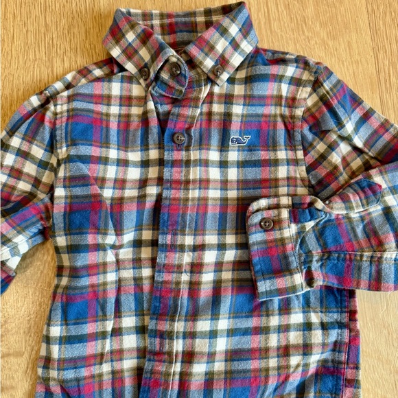 Vineyard Vines Flannel Shirt 3T - Picture 1 of 4